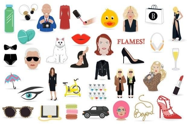 ¿Emojis fashionistas? XO ;)